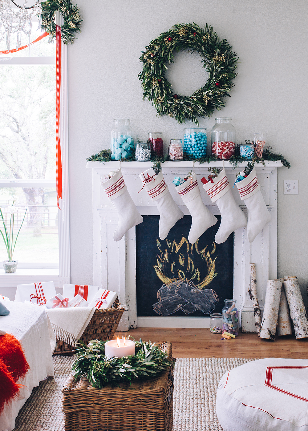 Unique Holiday Decor for Living room