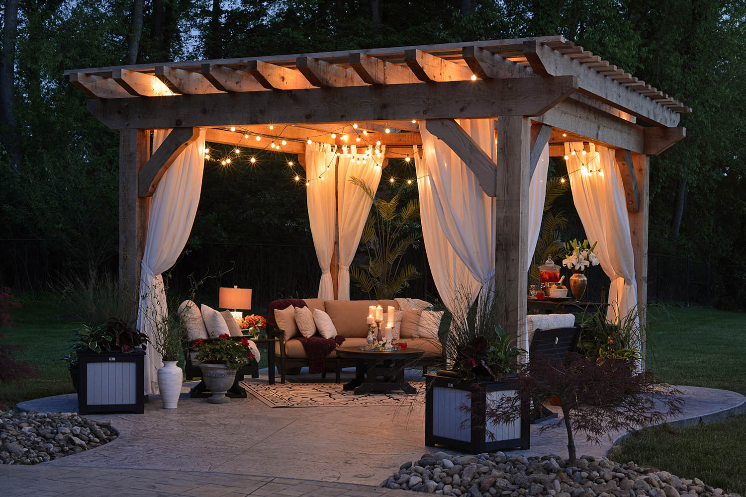 How to make your patio look expensive - tricks to get a luxe look on a budget