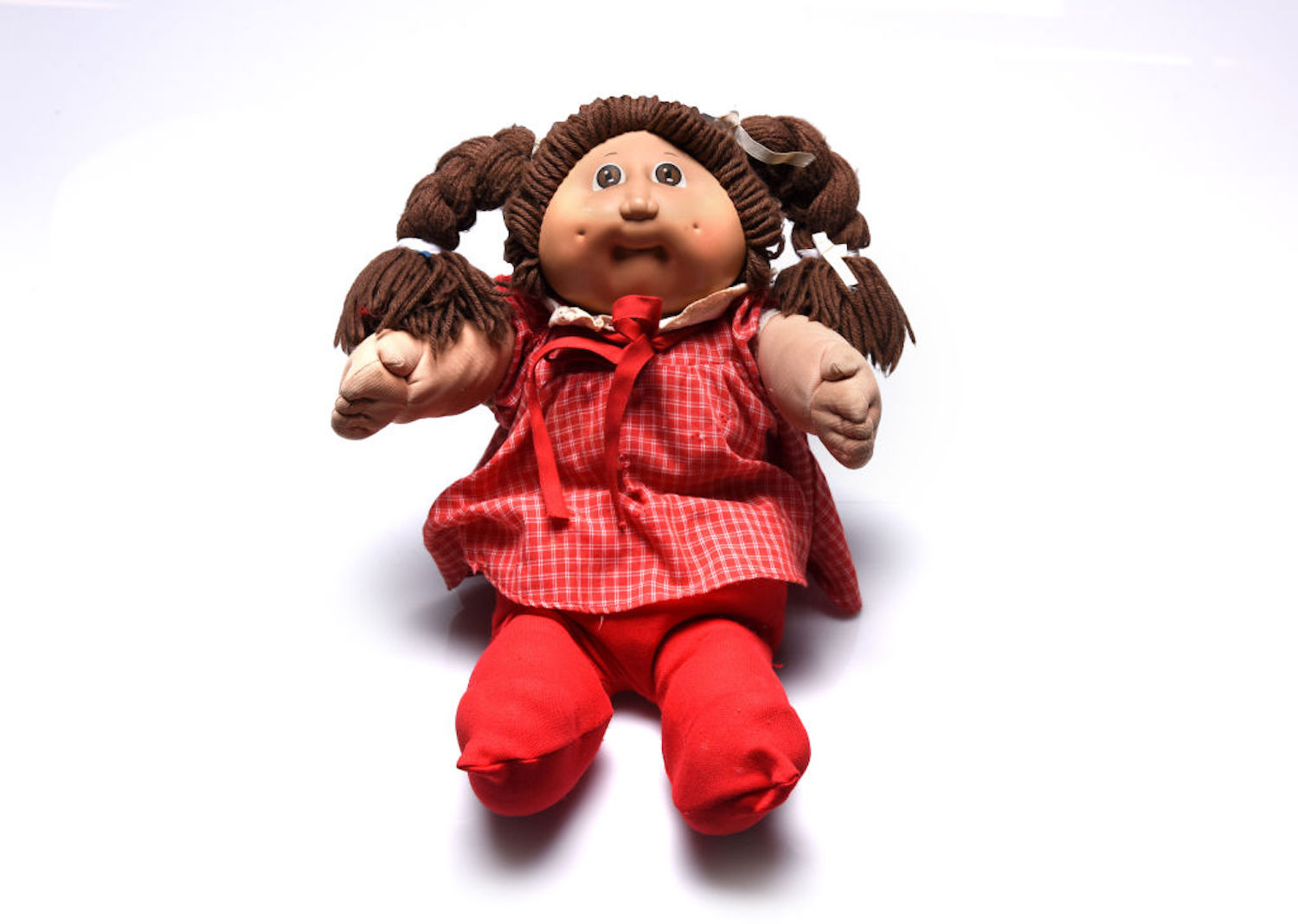 Vintage 1982 Cabbage Patch Kids Doll Red Hair Dimple Faced Girl Cabbage Patch