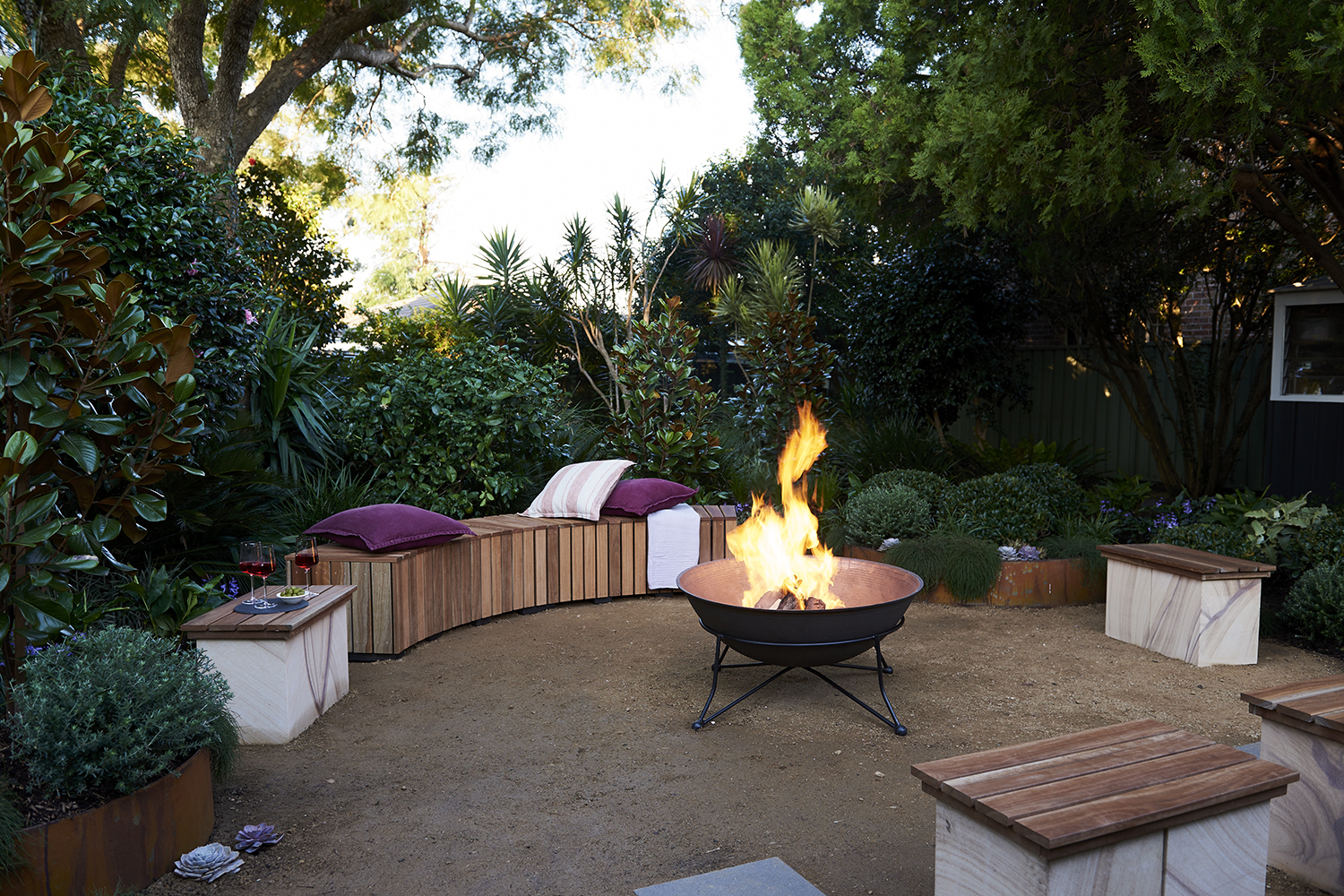 Adam Dovile Make A Fire Pit, How To Build A Fire Pit Bench Seat