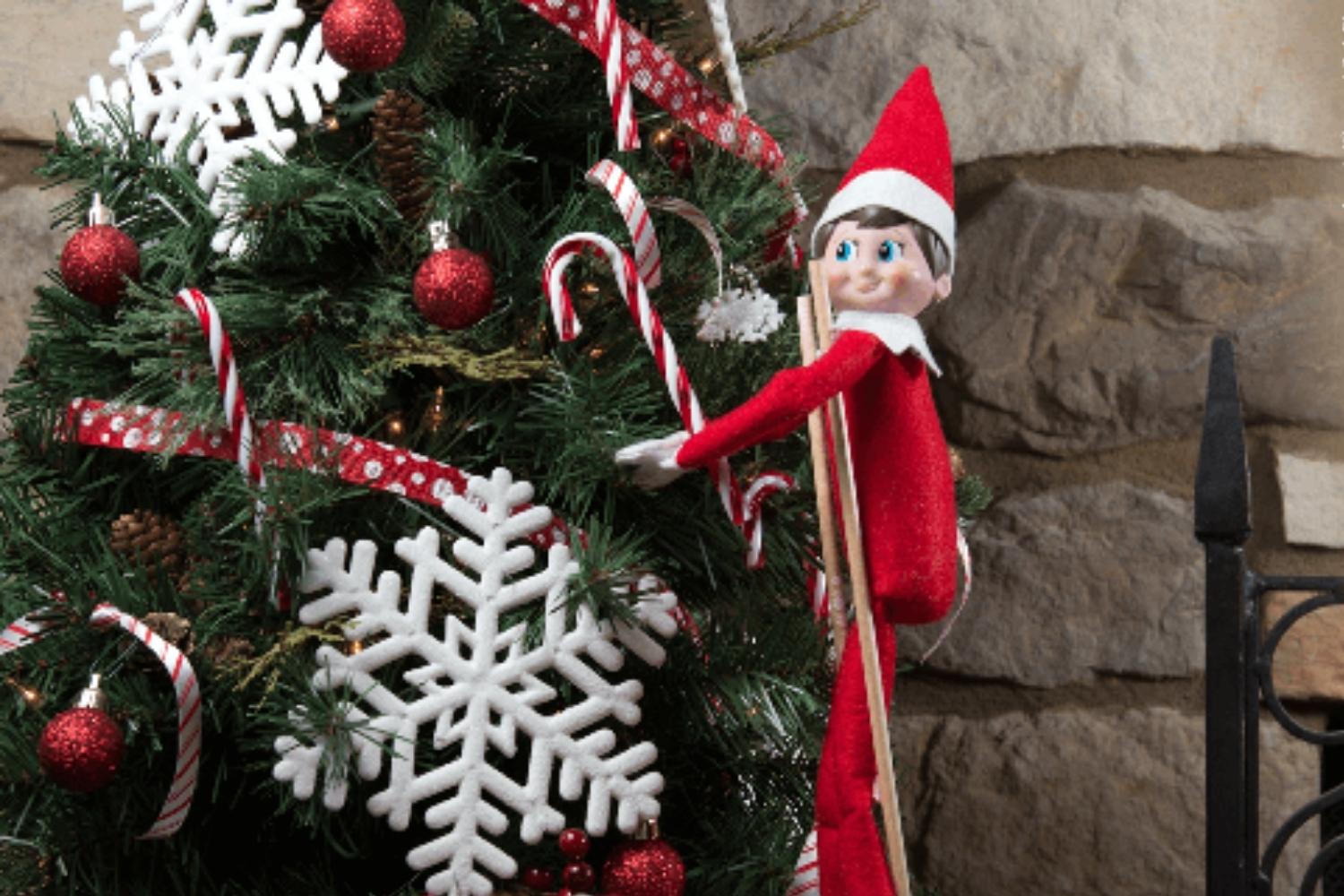 CHRISTMAS ELF DOOR Ideas Advent Kit Toy Decor Christmas Games Naughty Elves 