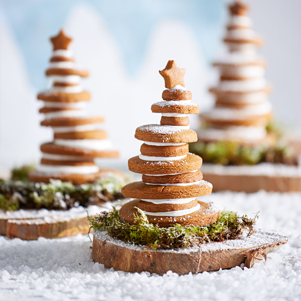 Wonky gingerbread trees Recipe | Better Homes and Gardens