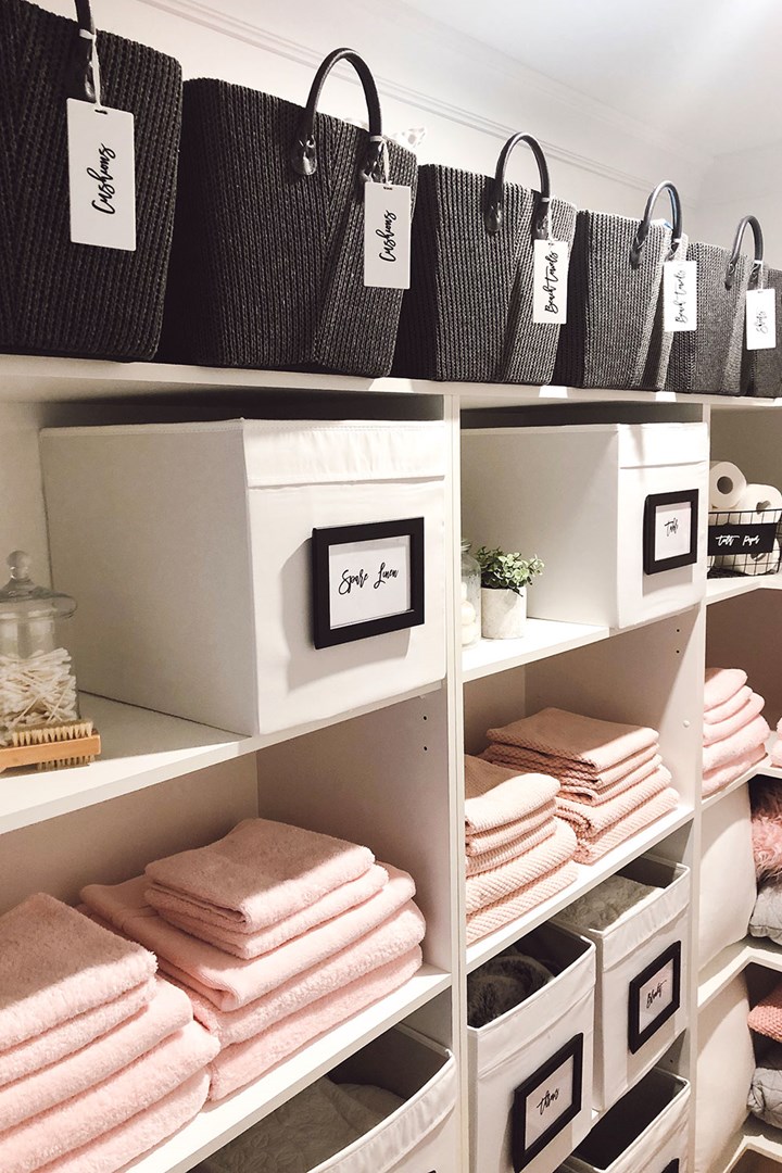 This Sydney Mum S Linen Cupboard Is, Ikea Linen Storage Ideas