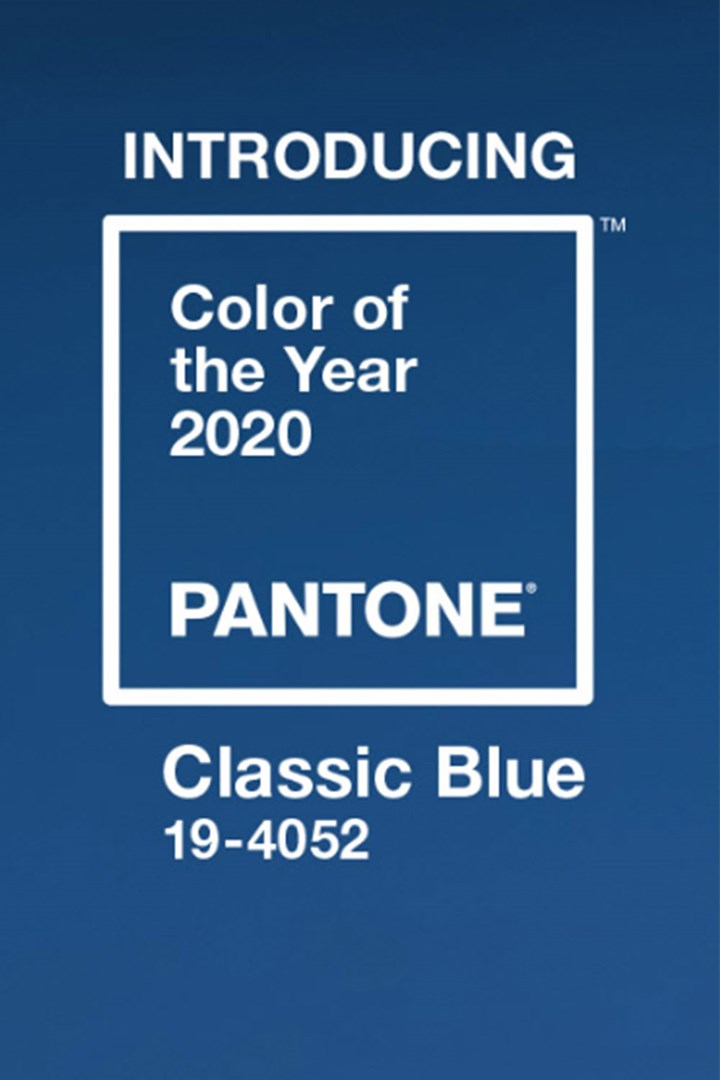 colour of the year 2020 classic blue