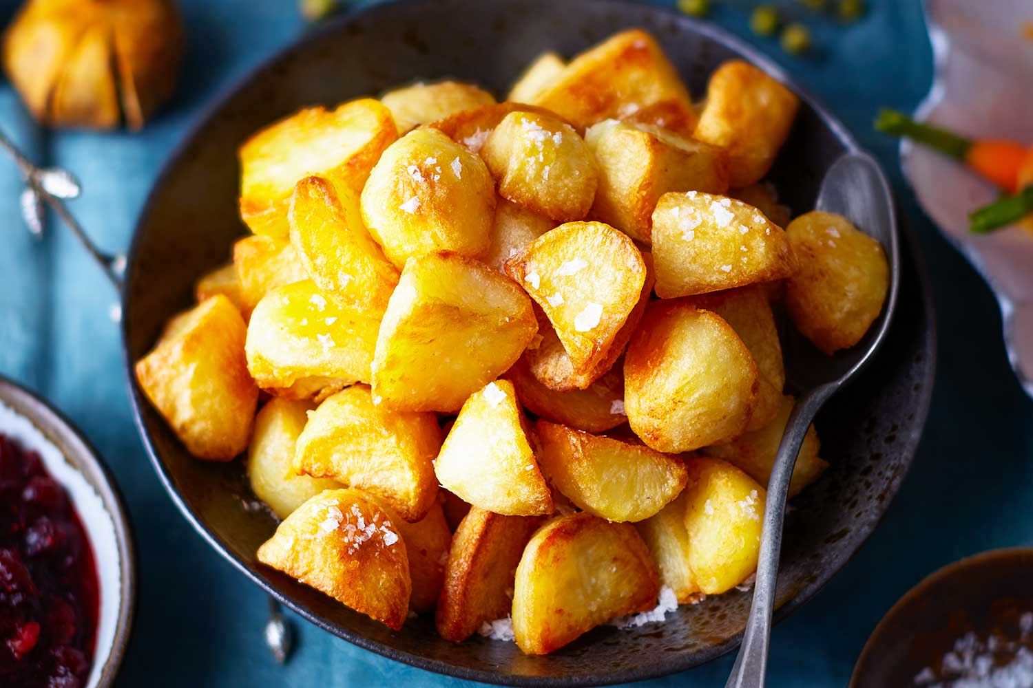 Crunchy confit roast potatoes Recipe | Better Homes and Gardens