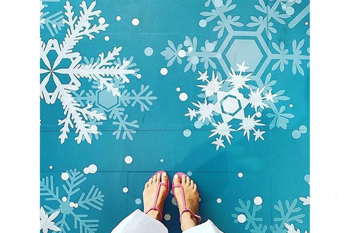 snowflake floor