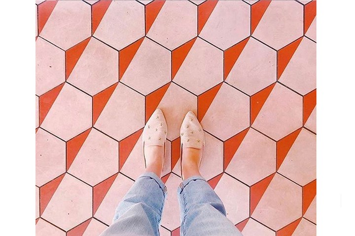 pink flooring