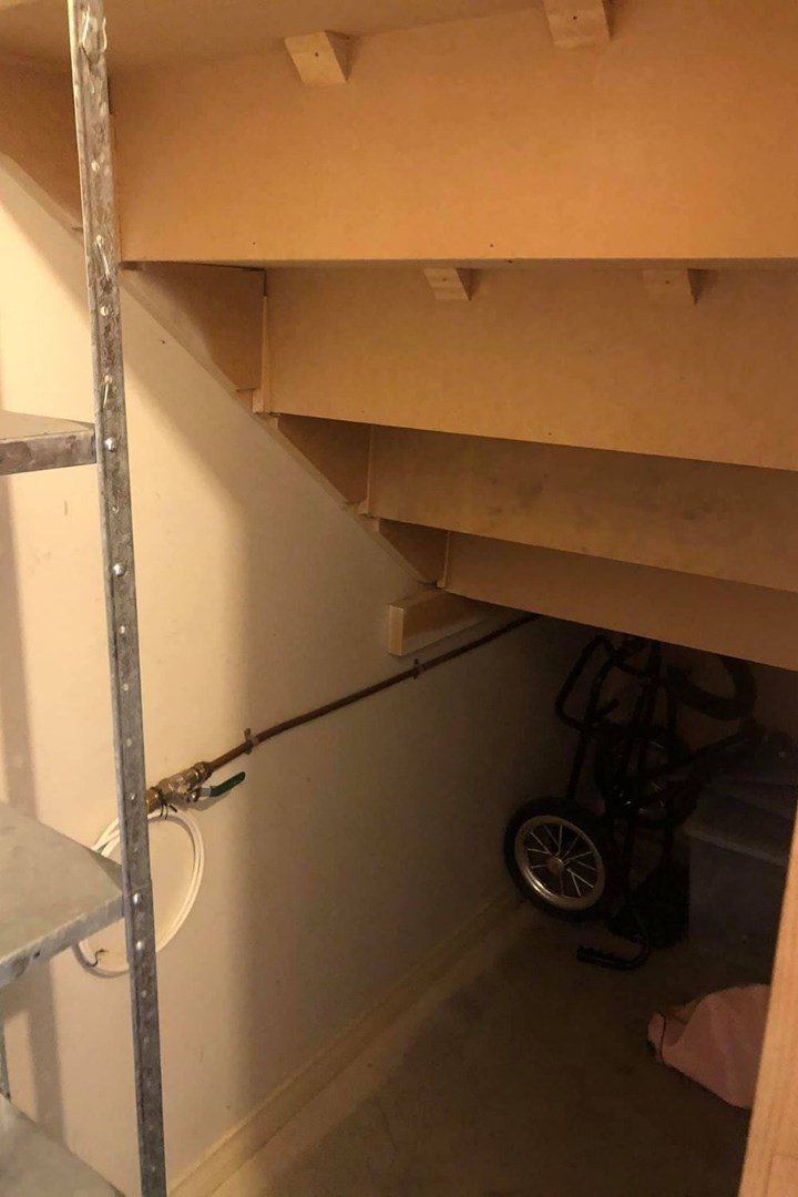 Harry Potter-Inspired Cupboard Under the Stairs Book Nook (Step-by
