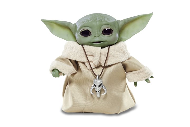 Plush baby Yoda toy Big W