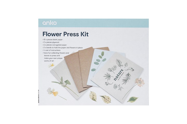 Flower press kit