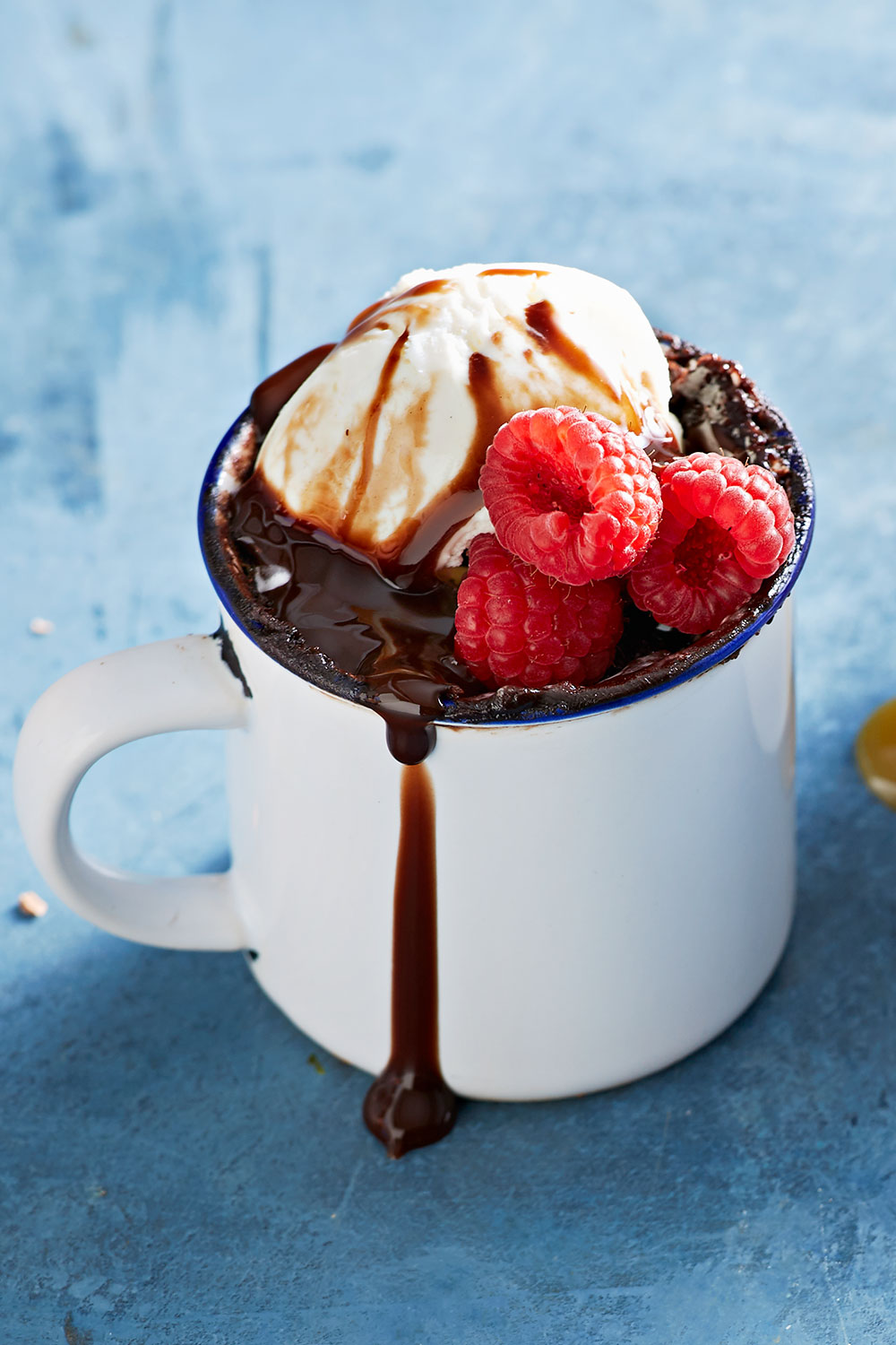Chocolate Protein Cake in a Mug - {Easy 2 Minute Recipe!}