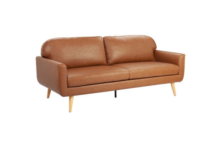 Three-Seater Sofa by Temple Webster Tan Truman