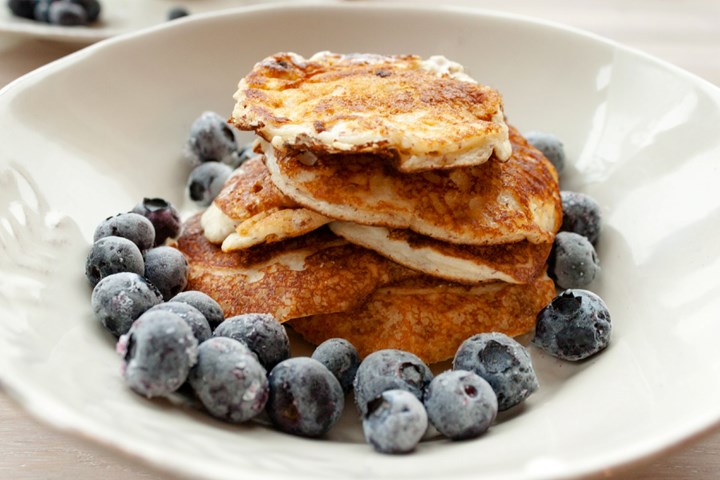 gluten free pancakes with coconut four