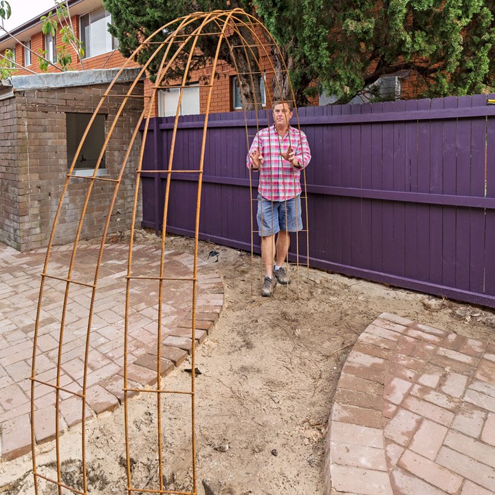 How To Build A Metal Arbour Better, How To Make A Steel Garden Arch