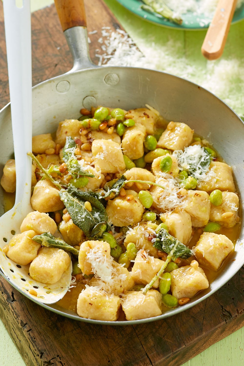White Bean Gnocchi With Soy Beans And Lemon Butter Recipe | Better ...