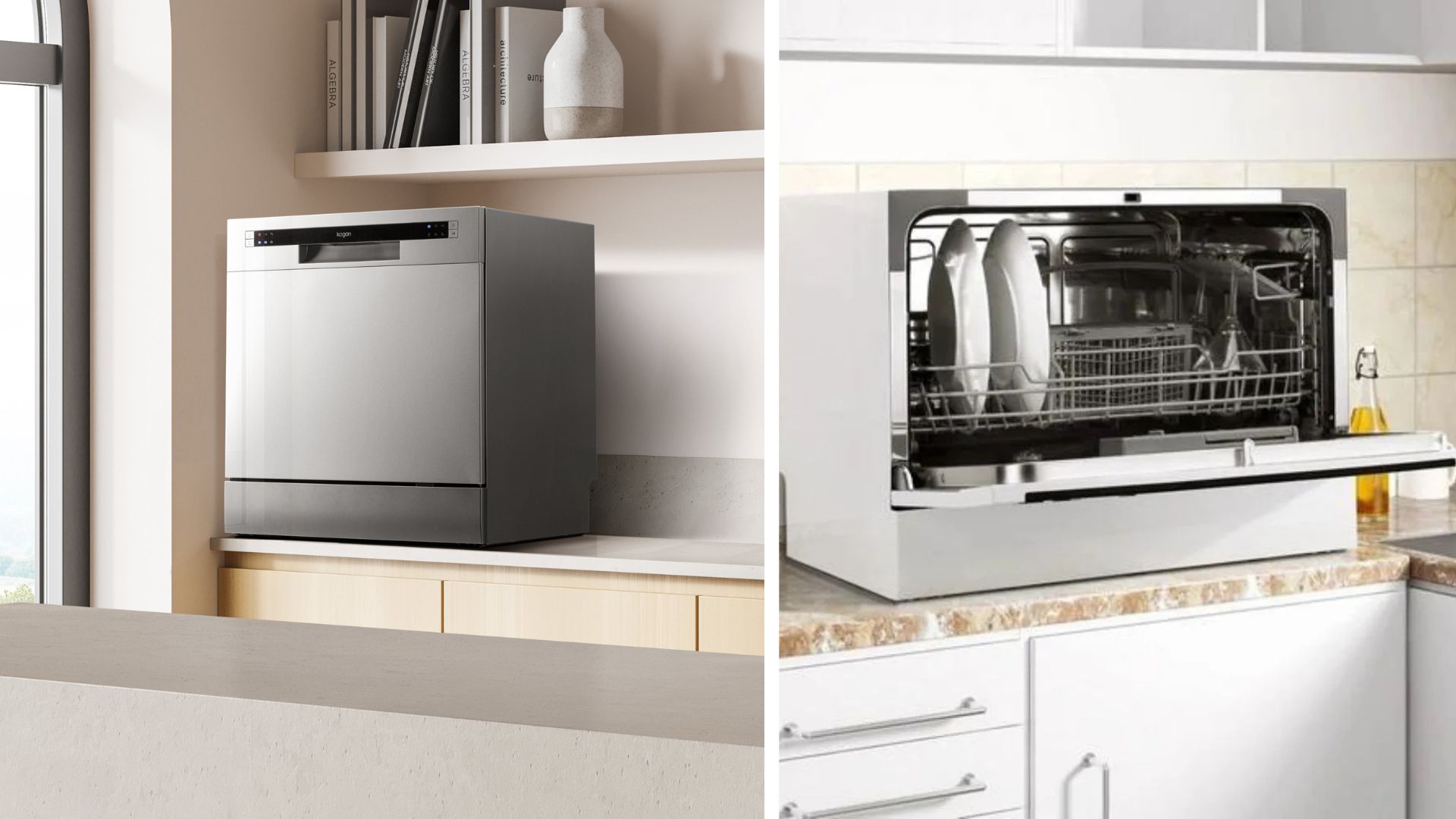 Can’t fit a full-size dishwasher in your kitchen? These benchtop models are the next best thing