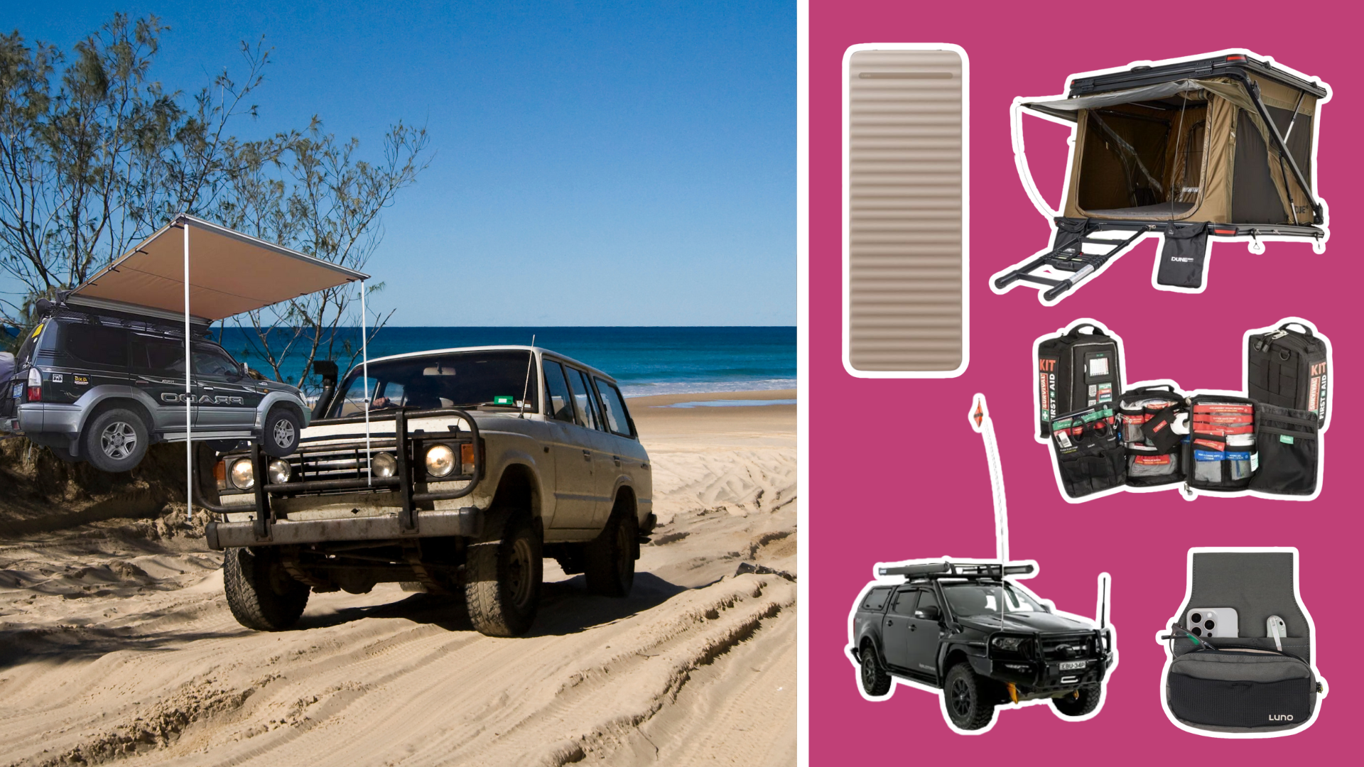 Hit the road this summer with these 4WD camping accessories