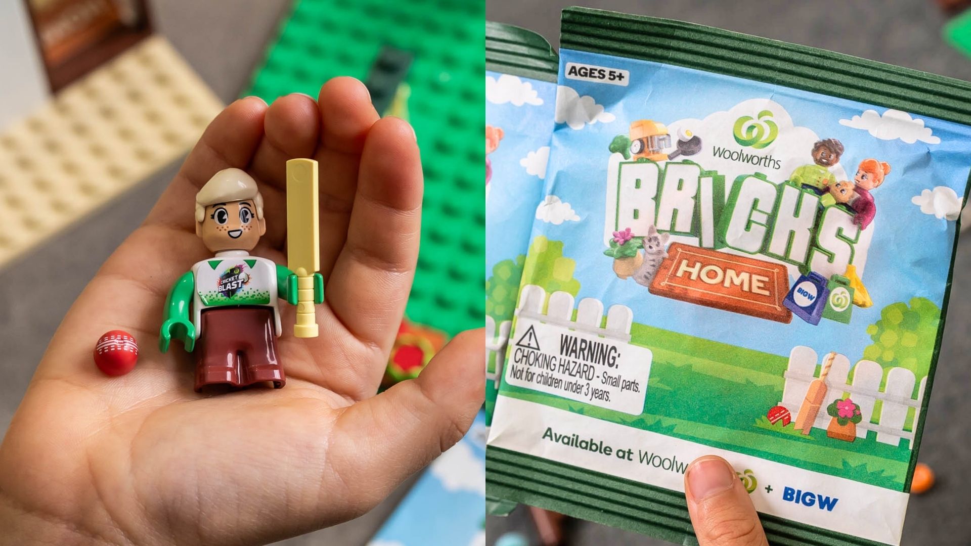 Woolworths Bricks are back – and this time there’s a cricket player