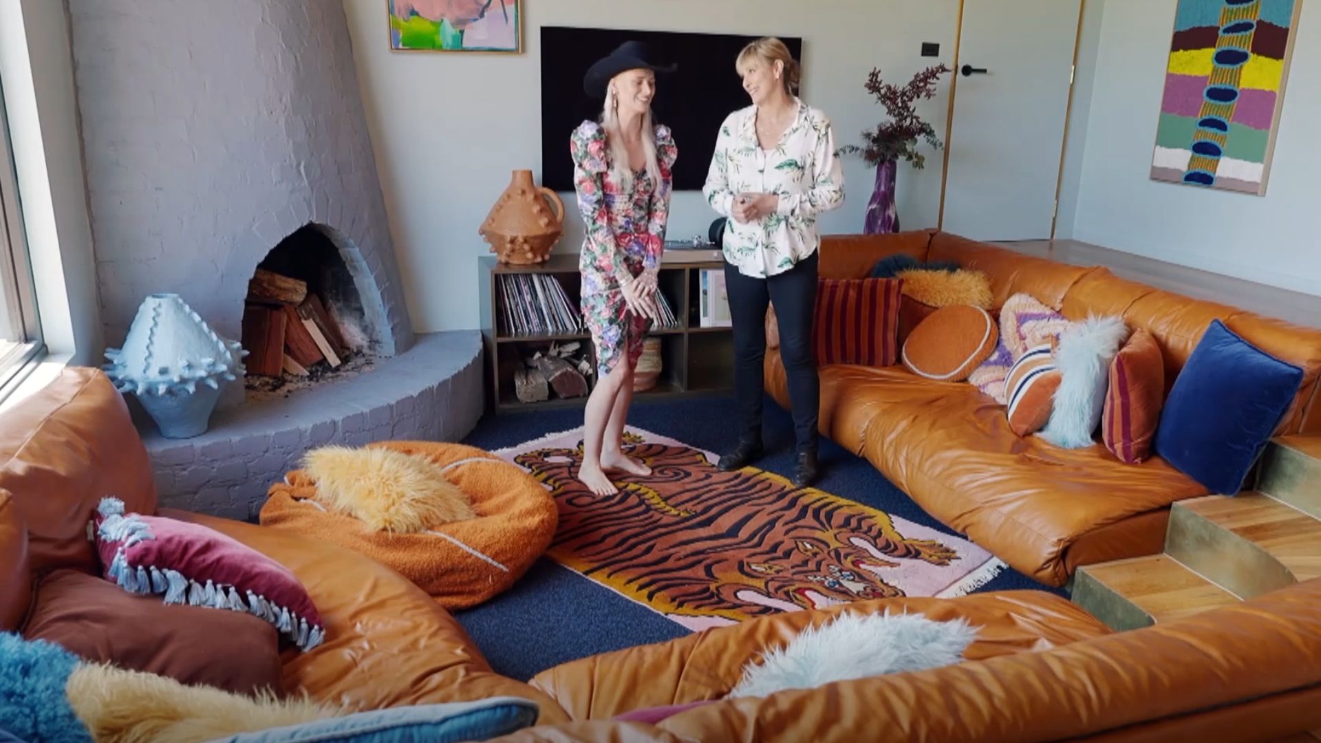 Inside Millie Savage’s Victorian farmhouse – where even the bathtub is a work of art