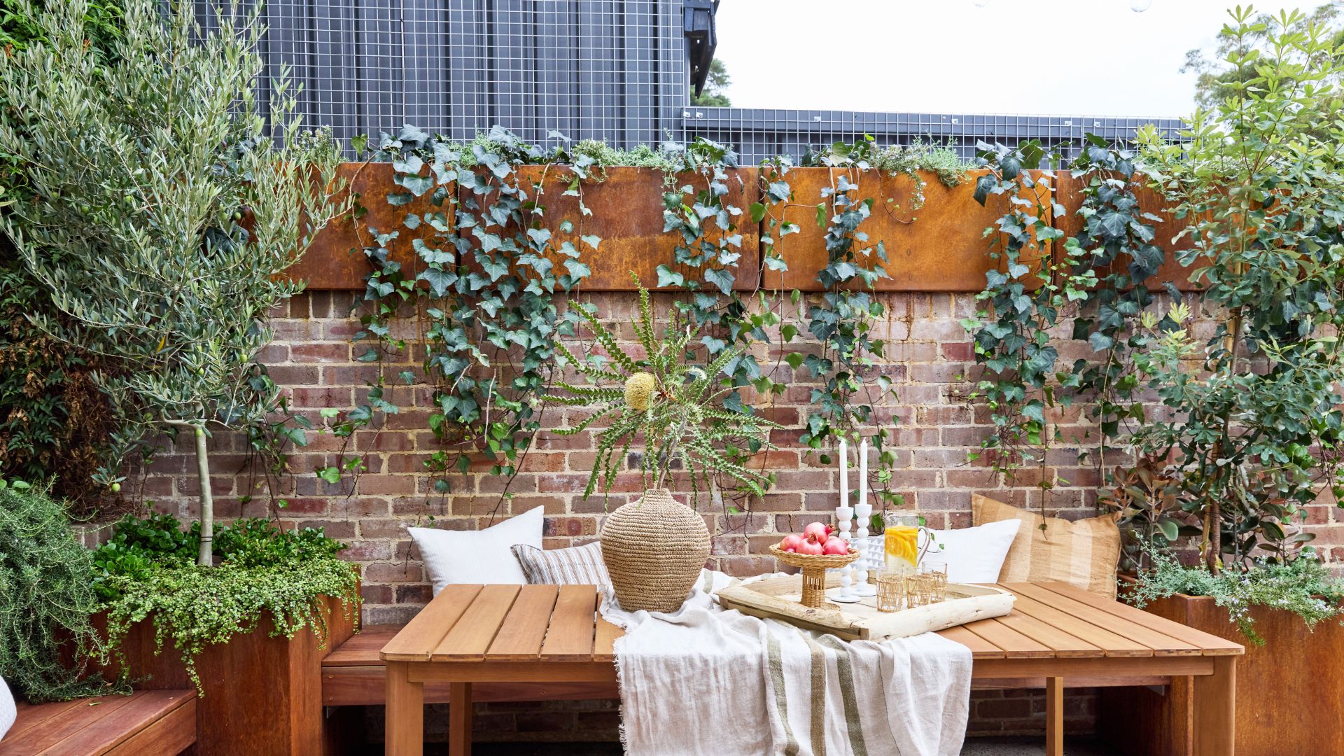 Charlie Albone’s easy DIY planter fixes a bare fence (and blocks nosy neighbours)