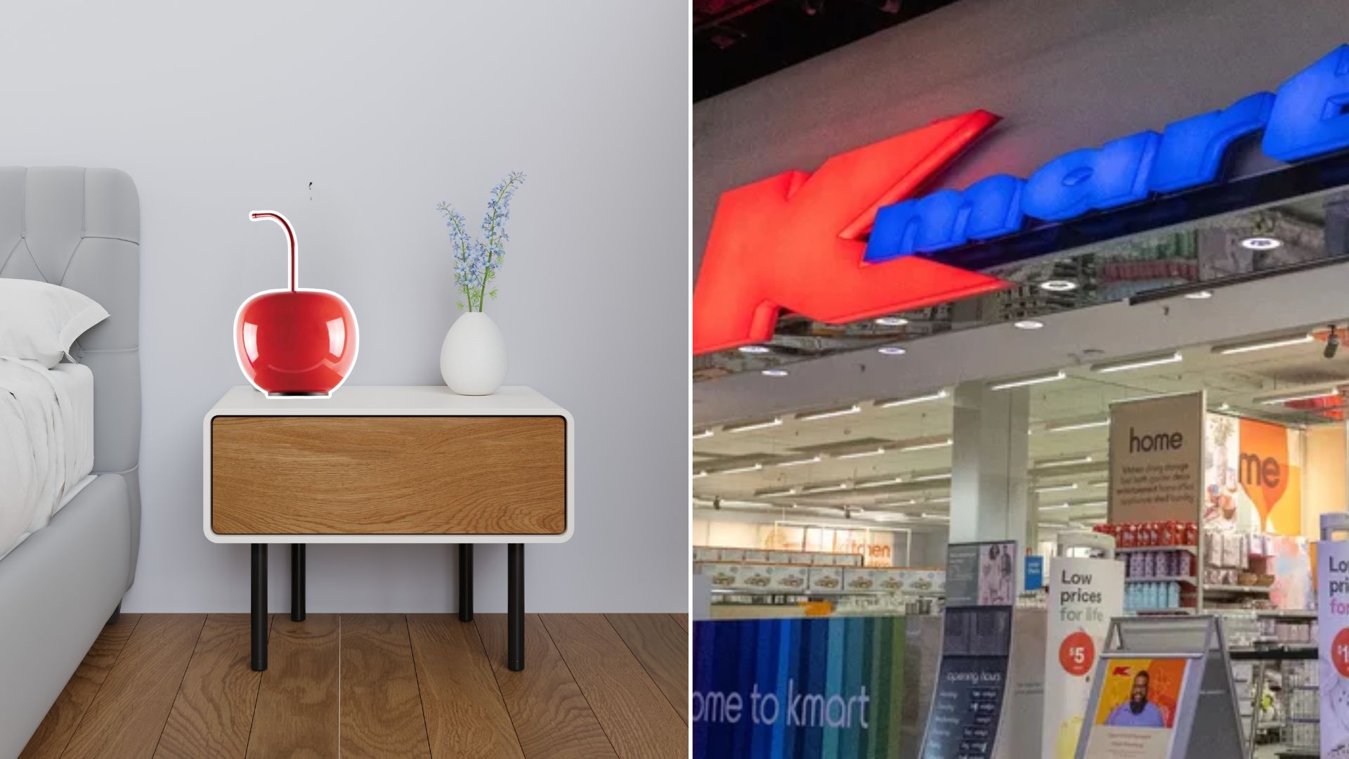 Kmart’s new $20 cherry lamp is sold out, but there’s another one you can buy