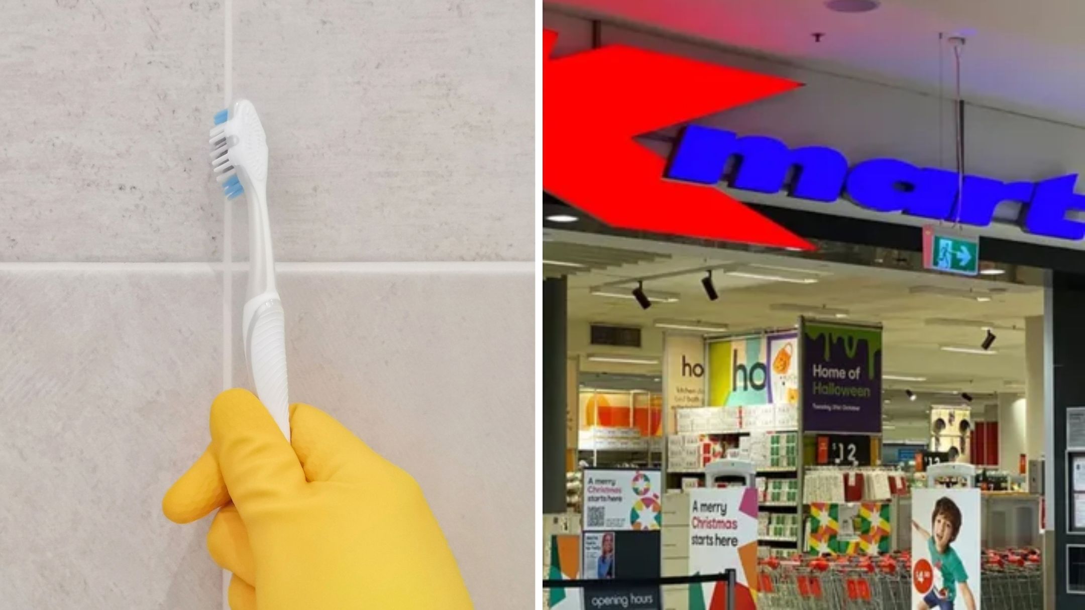 Kmart’s $4.50 buy solves one of the most common grout-cleaning problems