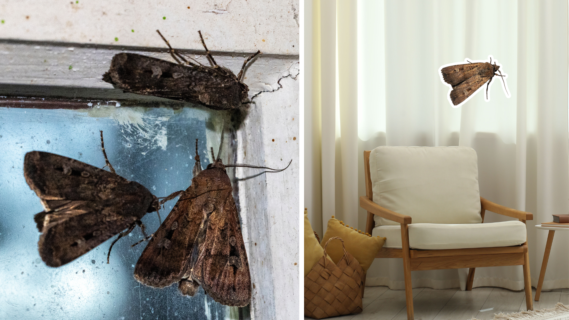 Are Bogong moths laying eggs in your house?