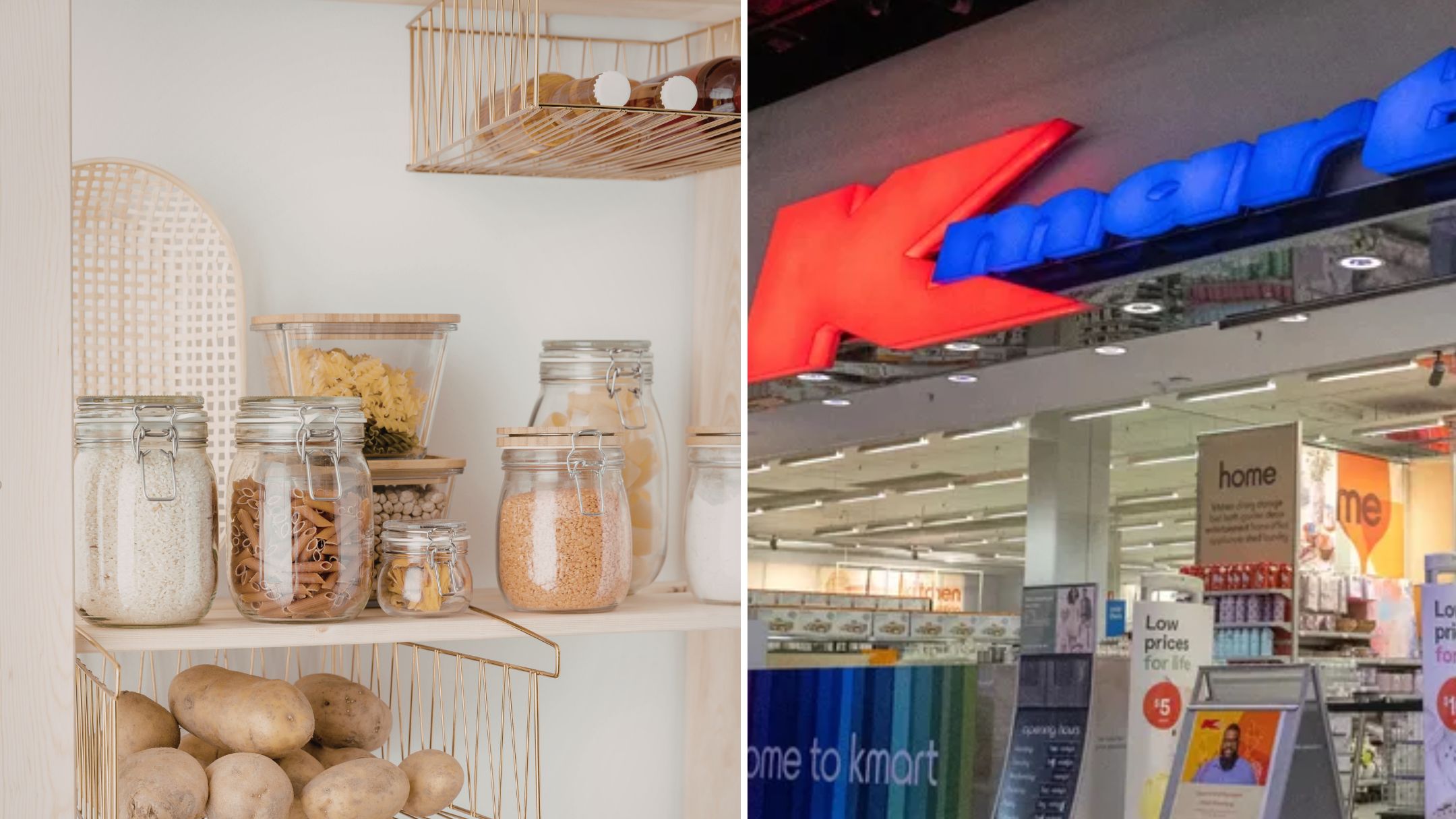 $14 Kmart buy solves a very common kitchen storage problem