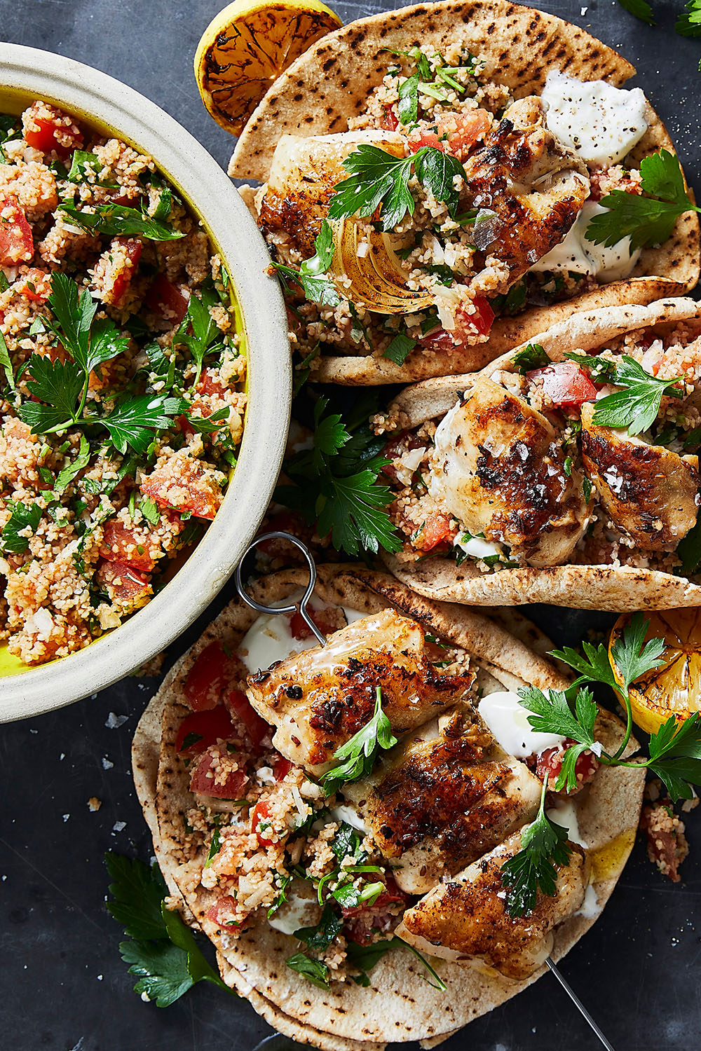 Karen Martini's lemon and cumin barbecue chicken recipe Recipe Better