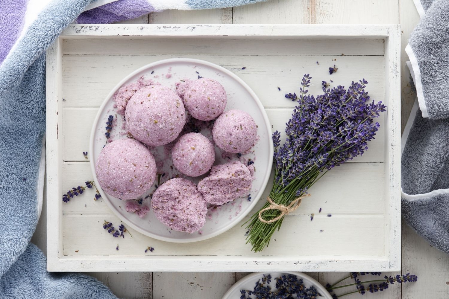 lavender bath bombs