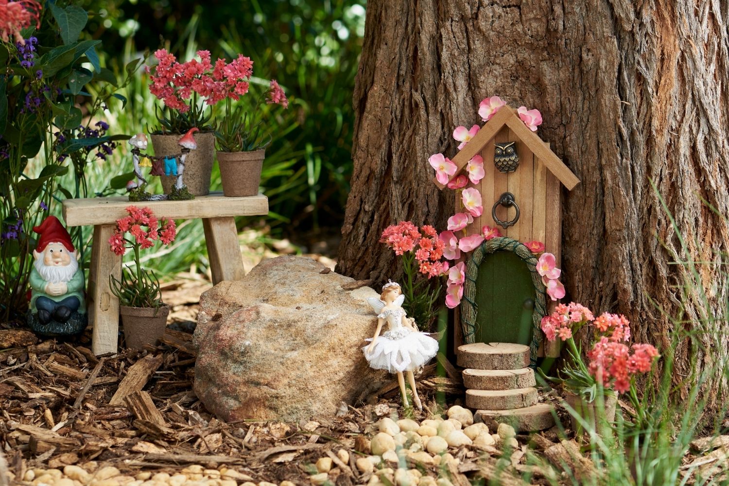 How to make a fairy garden for kids with Charlie and Juliet