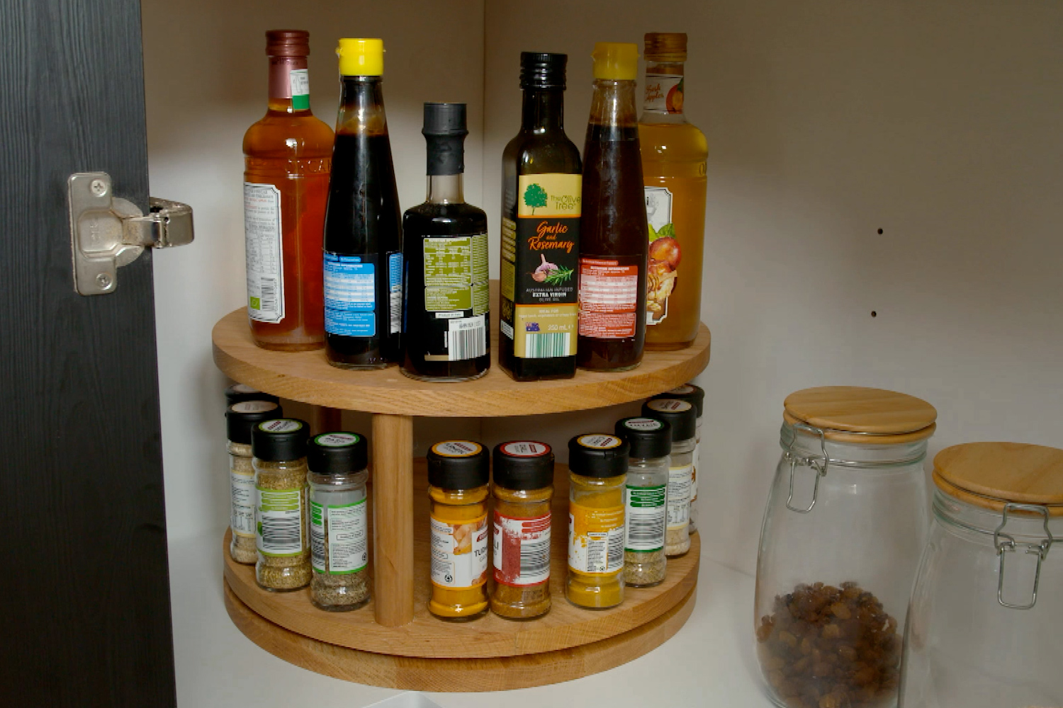 How to make a spice rack lazy Susan Better Homes and Gardens