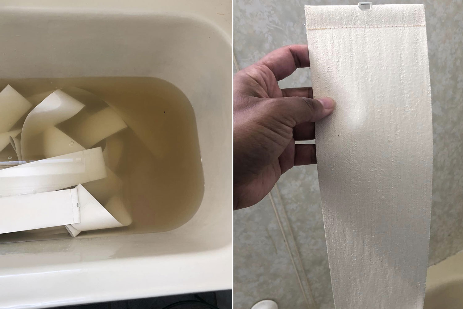 Before and after: how to clean vertical blinds in 30 minutes