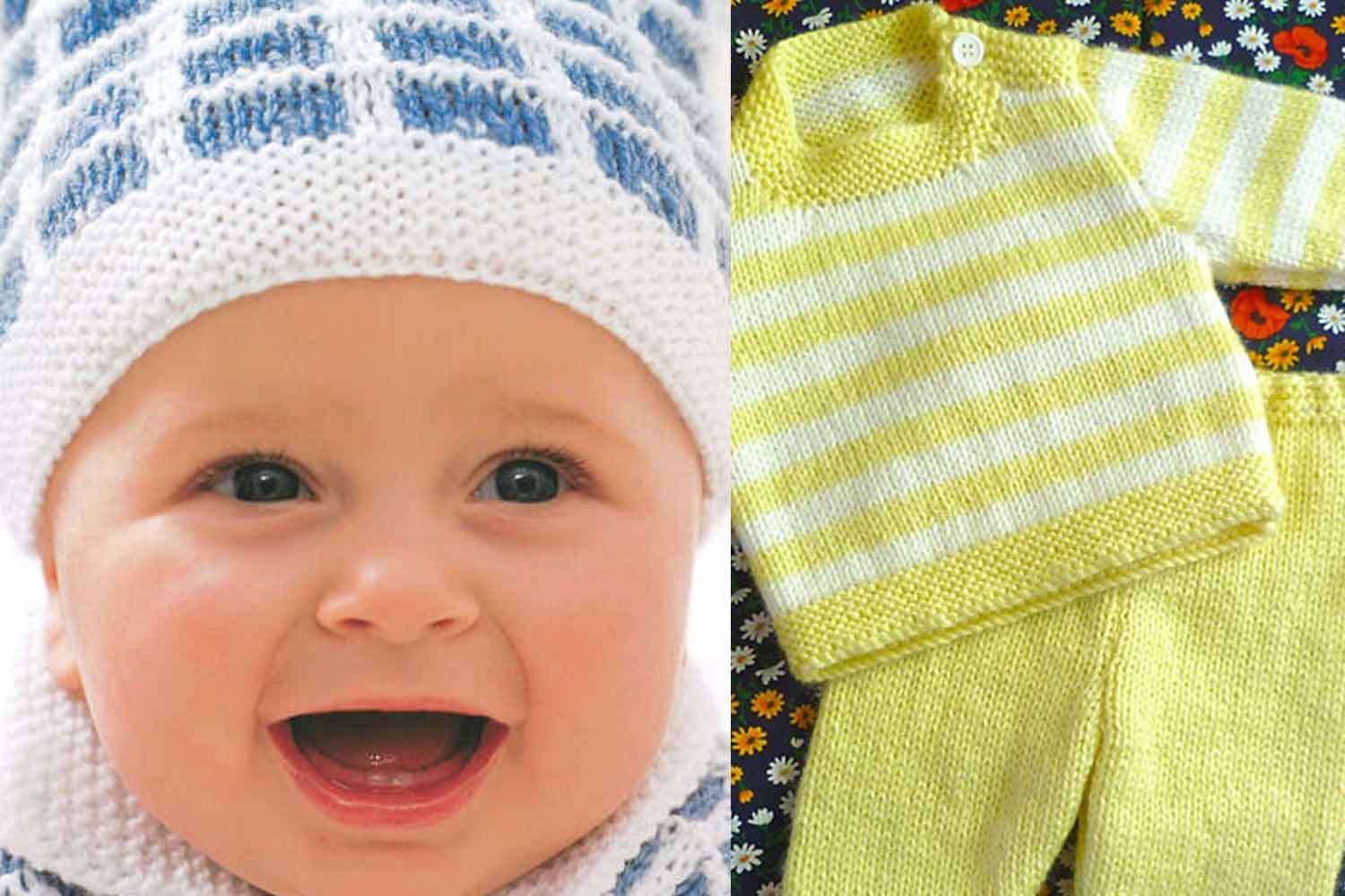7 adorable free knitting patterns for babies you can download from Patons now
