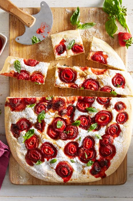 strawberry foccacia recipe