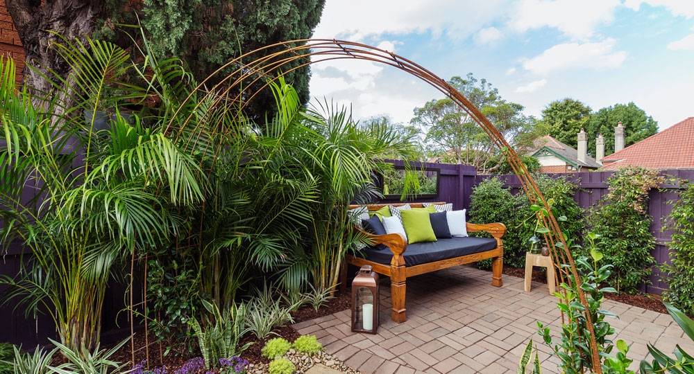 This DIY garden arbour gives climbing plants a place to shine